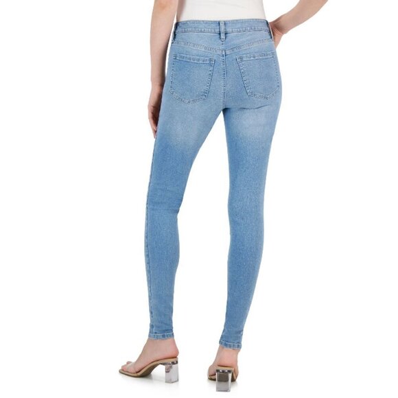 I.N.C. International Concepts 4 Studded Distressed-Knee Skinny Jeans - Picture 2 of 9